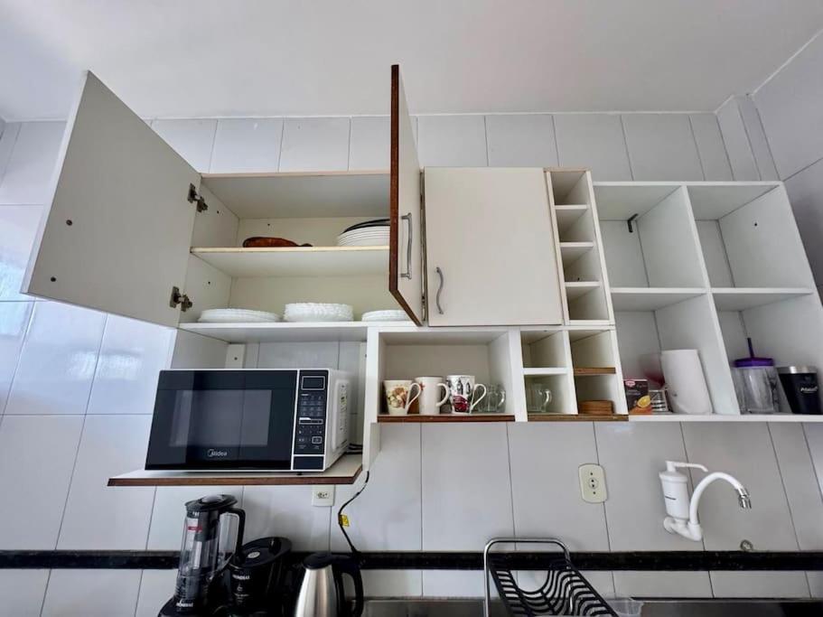 Apartamento Pe Na Areia 3 Quartos Frente Mar Na Barra-circuito Carnaval Salvador