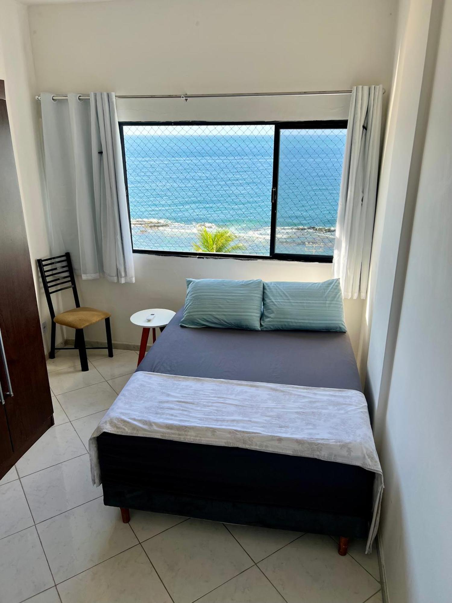 Apartamento Pe Na Areia 3 Quartos Frente Mar Na Barra-circuito Carnaval